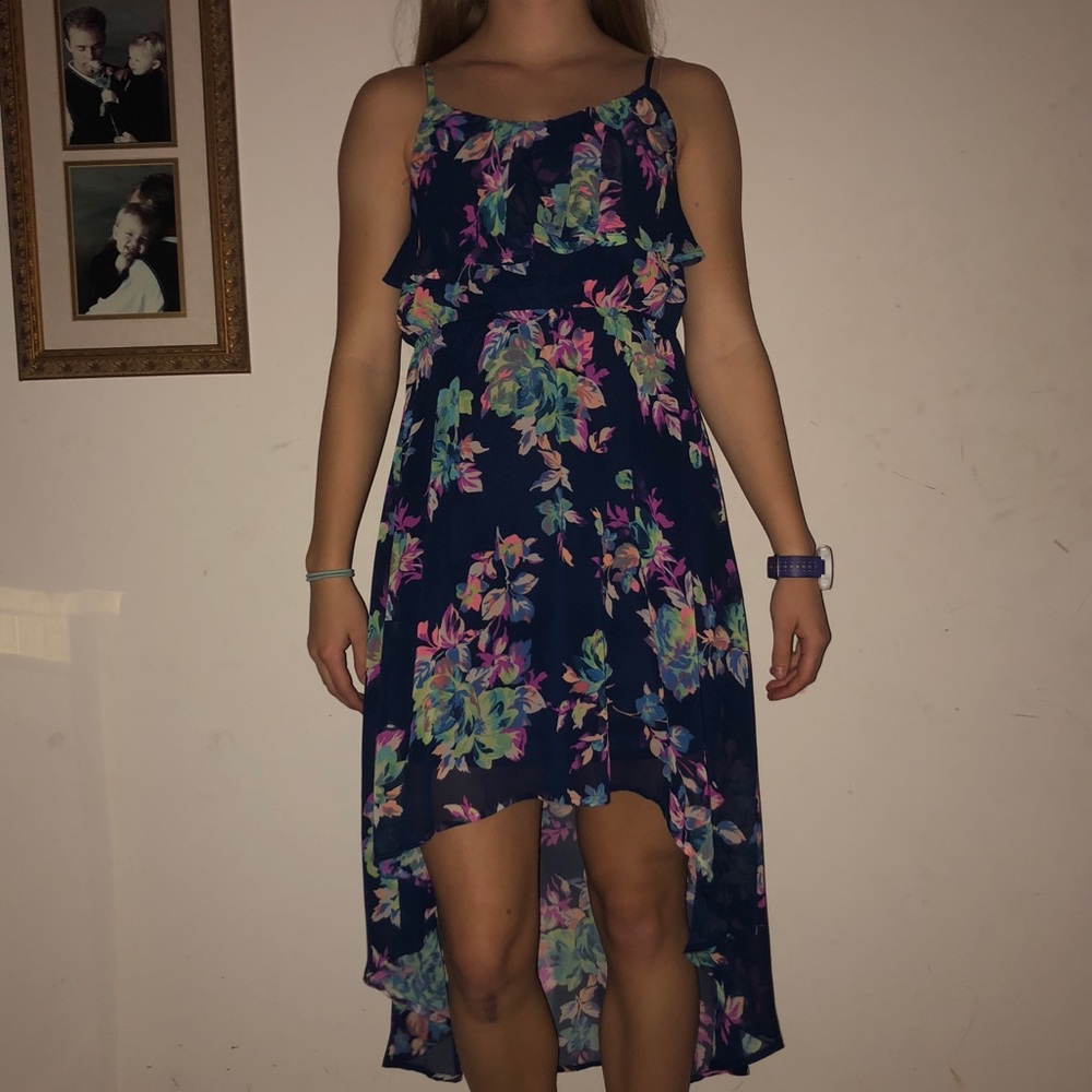Arizona Floral Hi-Low Dress